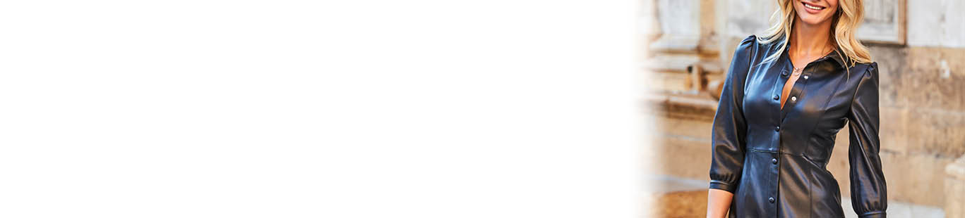 Faux Leather Dresses