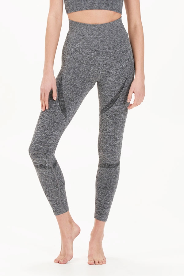 Sofia Grey Marl Seamless High Waisted Shaper Leggings
