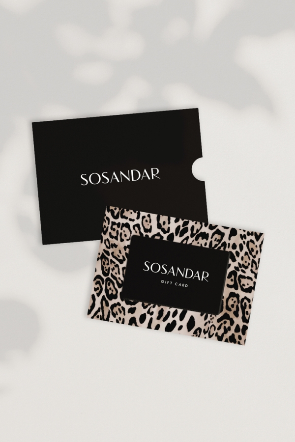 Leopard Print Postal Gift Card