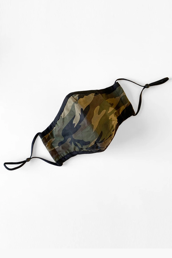 Rexy Mask Breathe Camo Premium Organic Cotton Face Mask