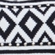 Ivory Patterned Quarter Zip Jumper