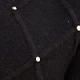 Black Pointelle Diamante Embellished Jumper