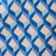 Blue Geometric Print Shirt
