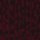 Burgundy Animal Print Two Part Knitted Midi Dress