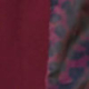 Burgundy Leopard Print Lining Blazer