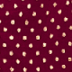Burgundy Metallic Spot Print Frill Hem Midaxi Dress