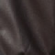 Chocolate Brown Faux Leather Funnel Neck Jacket