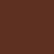 Chocolate Brown Leather Kick Flare Trousers