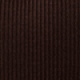 Chocolate Brown Roll Neck Fit & Flare Knitted Dress