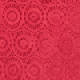 Coral Crochet Bandeau Midaxi Dress