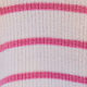 Ivory & Pink Stripe Quarter Zip Jumper
