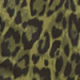 Khaki Green Animal Print Mesh Jersey Shirt