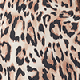 Leopard Print Ruffle Hem Shift Dress