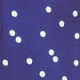 Navy & White Polka Dot Print Keyhole Detail Fluted Cuff Top