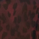 Burgundy Animal Print Mesh Top