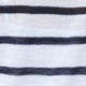 Ivory & Black Stripe Gold Button Dress