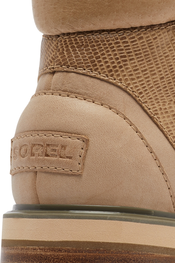 Sorel Tan Short Laced Up Hiker Boot