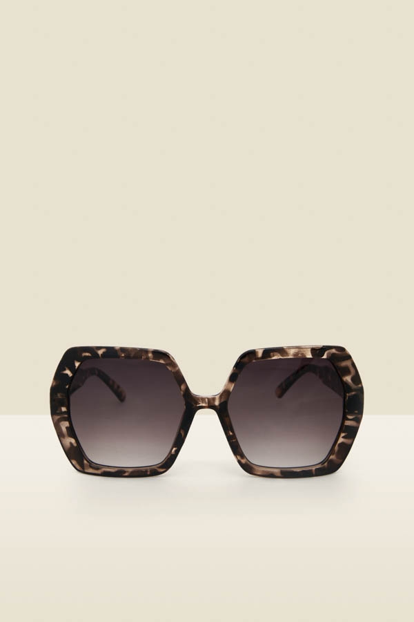 Tortoise Shell Large Glamour Sunglasses