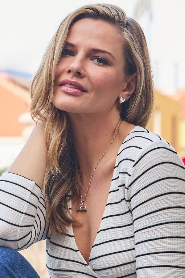 Silver Heart Stud Earrings