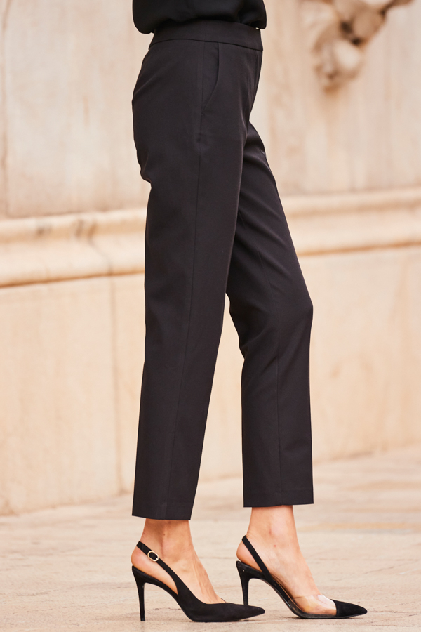 Black Tuxedo Trousers