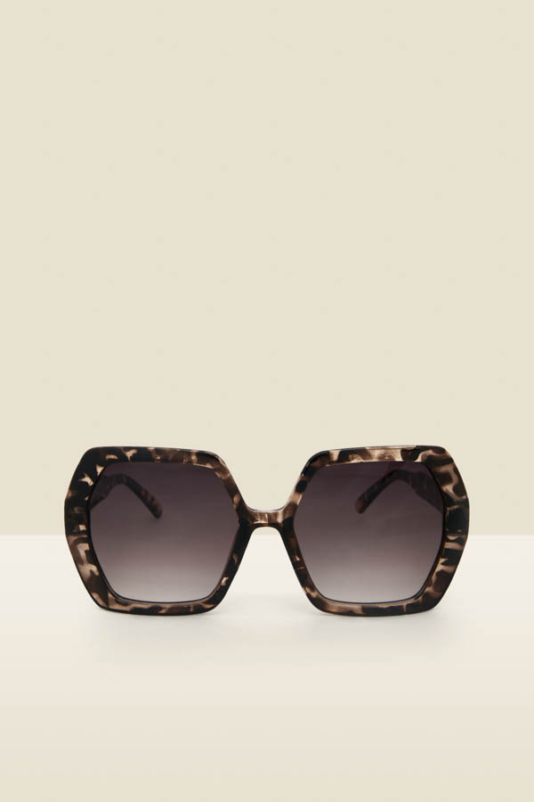 Tortoise Shell Large Glamour Sunglasses