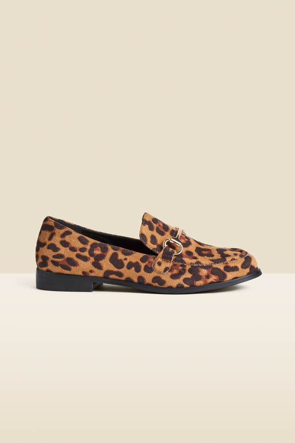 Loafer Listing Leopard Print Flat Loafers NIB NEW Prada Women Leopard Patent Loafers Ballet Flats Shoes 37 US