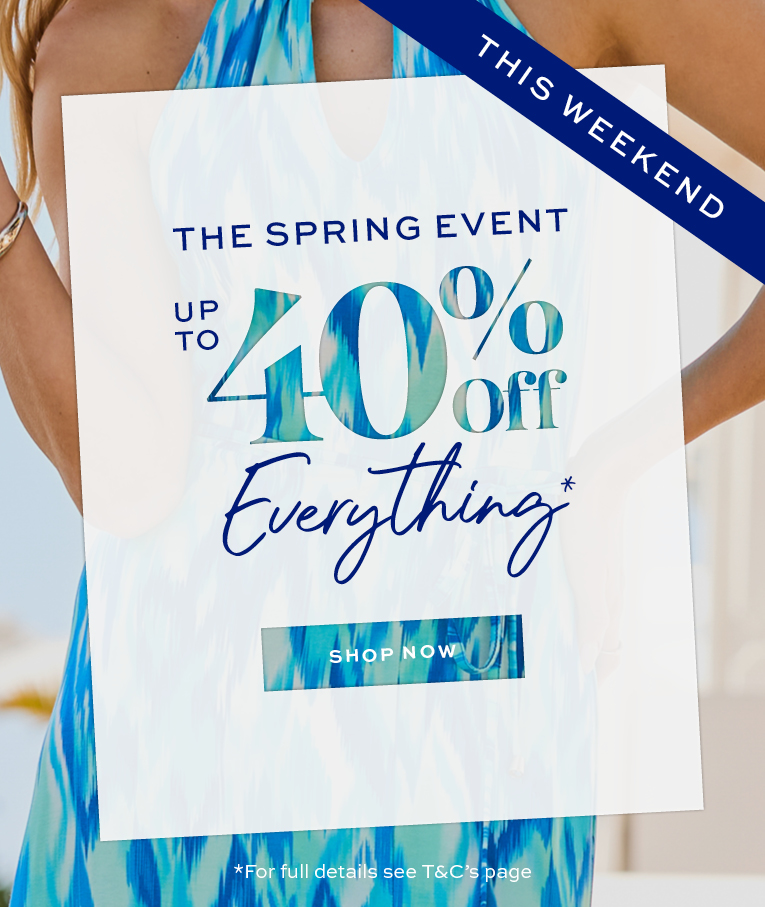 Up To 40% Off Everything